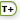 t+